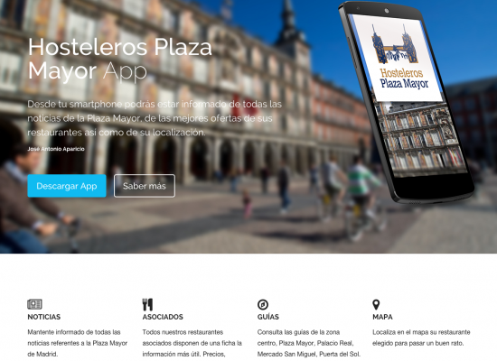 App Hosteleros Plaza Mayor